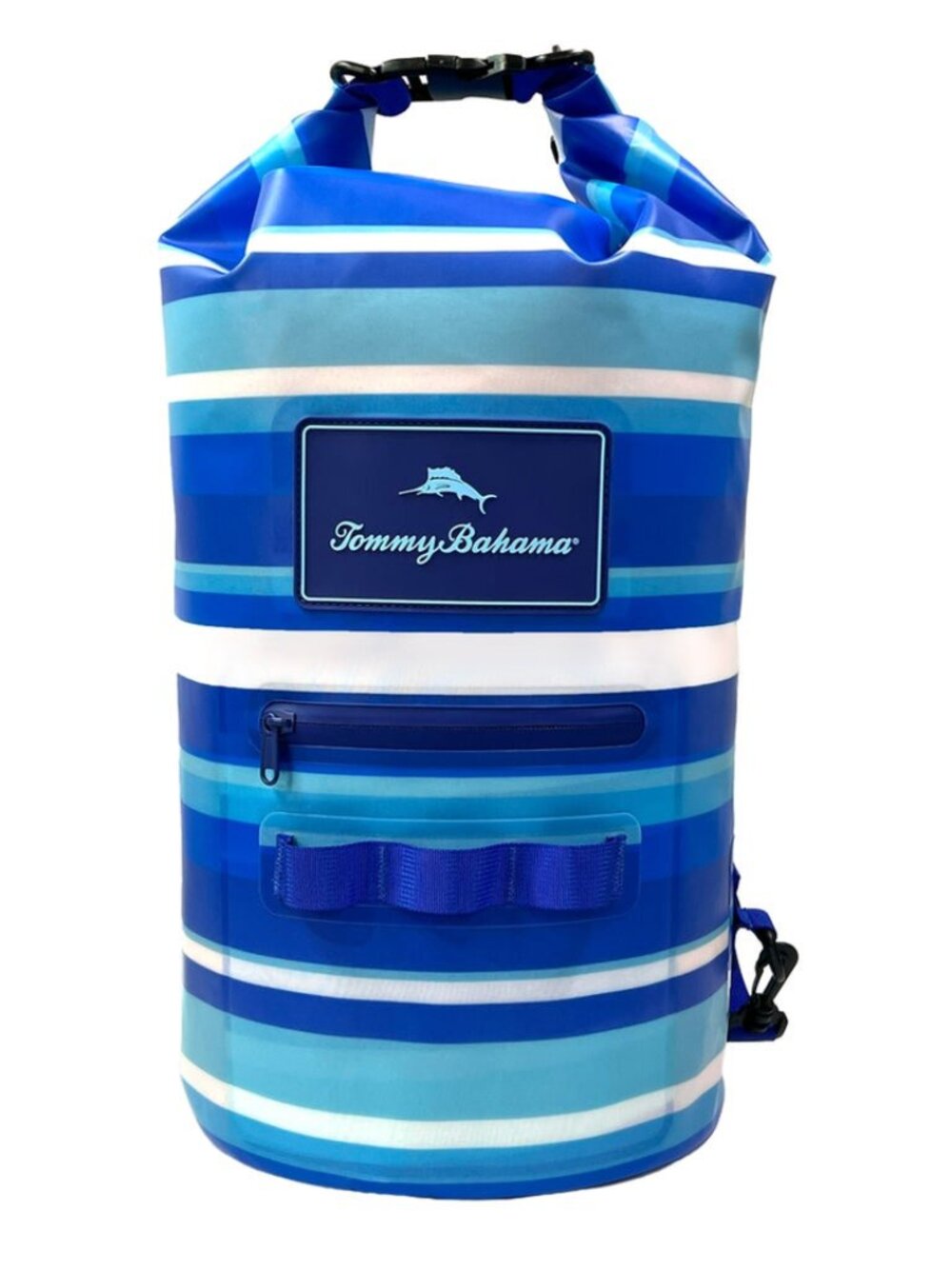 NWT - Tommy Bahama 20L Waterproof Dry Bag Blue Stripe